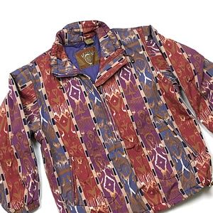 Sunice Multi-Color Print Half-Zip Ski Jacket Coat